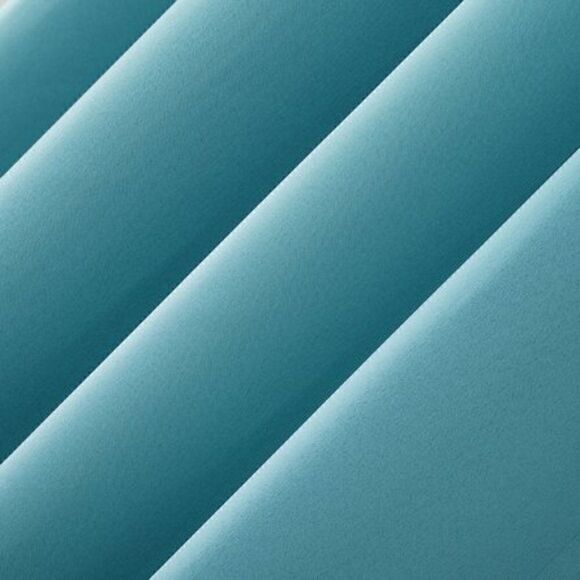 Solid Room Darkening Grommet Single Curtain Panel - Picture 2 of 5